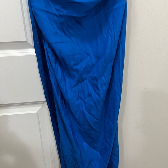 GAUGE81 Lapis Blue Shiroi Long Dress Size Medium $730 - Picture 7 of 11